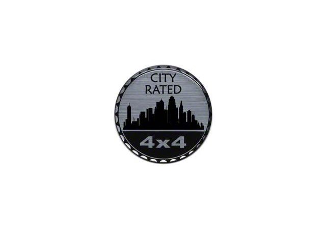 City Rated Badge (Universal; Some Adaptation May Be Required)
