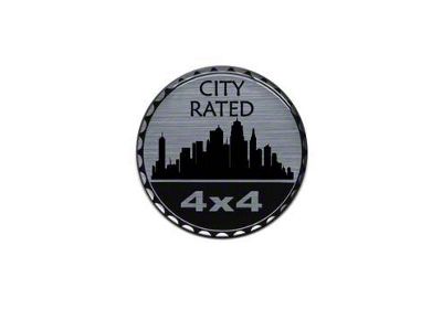 City Rated Badge (Universal; Some Adaptation May Be Required)