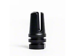 Classic 3-Pronged Design AR-15 Rifle Barrel Antenna Tip Flash Hider; Black (Universal; Some Adaptation May Be Required)