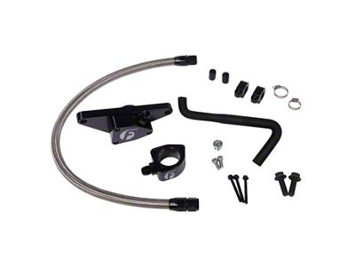 Coolant Bypass Kit with Stainless Steel Braided Line (06-07 5.9L RAM 2500 w/ Automatic Transmission)