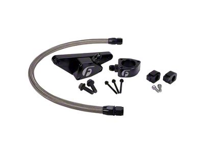 Coolant Bypass Kit with Stainless Steel Braided Line (03-07 5.9L RAM 2500 w/ Manual Transmission)