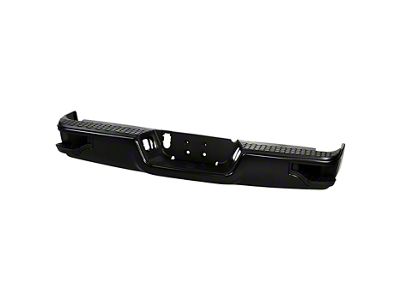 Corner Step Style Steel Rear Bumper; Black (10-12 RAM 2500)