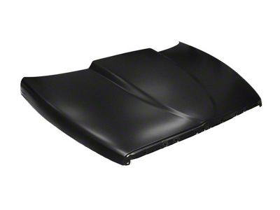 Cowl Induction Style Hood; Unpainted (94-02 RAM 2500)