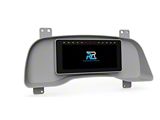 Digital Dash Bezel; 6.86-Inch Holley (98-02 RAM 2500)