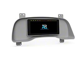 Digital Dash Bezel with Dash Defense Screen Protector; 7-Inch Aces/Holley (98-02 RAM 2500)