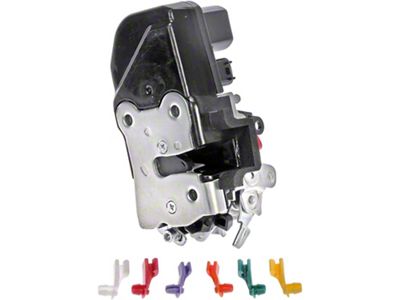 Door Lock Actuator Motor; Integrated; With Latch; Front Driver Side (03-10 RAM 2500)