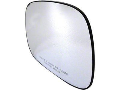 Door Mirror Glass; Non-Heated Plastic Backed; Right; Fold-Away; Manual; Sales Code GPU; Without Trailer Tow Package (07-09 RAM 2500)