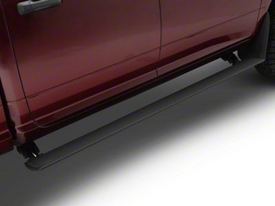 Go Rhino E-BOARD E1 Electric Running Boards; Textured Black (10-24 RAM 2500 Crew Cab)