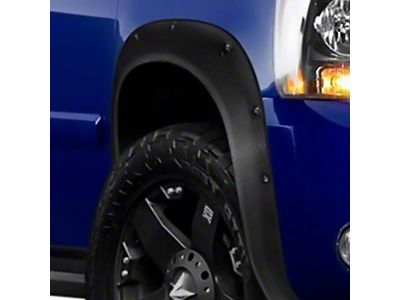 Elite Series RX-Rivet Style Fender Flares; Front and Rear; Textured (19-23 RAM 2500)