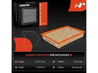 Engine Air Filter For Ram 2500 3500 4500 5500 2007-2025 Enhanced