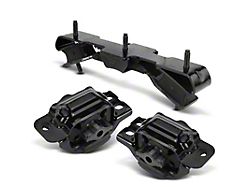 Engine and Transmission Mount Kit (2005 5.9L RAM 2500 w/ Aluminum Transmission Case & G56 Manual Transmission; 06-08 5.9L RAM 2500 w/ Manual Transmission)