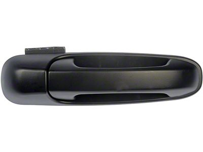 Exterior Door Handle; Front Right; Black; Paint to Match; Without Keyhole (03-09 RAM 2500)