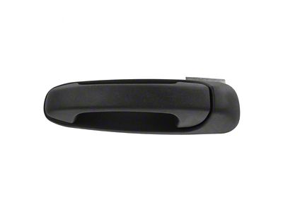 Exterior Door Handle; Rear Driver Side; Textured Black (03-09 RAM 2500 Quad Cab)