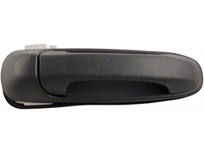 Exterior Door Handle; Rear Right; Plastic; Textured Black (03-09 RAM 2500 Quad Cab, Mega Cab)