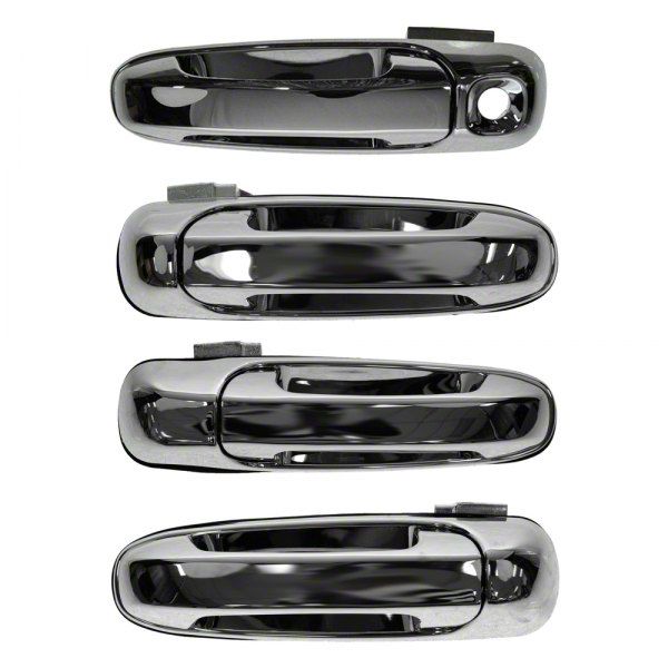 Dodge ram chrome door handles discount