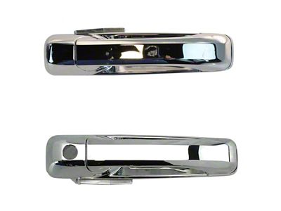 Exterior Door Handles; Front; Chrome (10-18 RAM 2500)