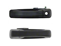 Exterior Door Handles; Front; Textured Black; Textured Black (10-18 RAM 2500)