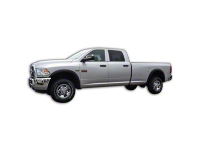 Factory Style Fender Flares; Smooth Black (10-18 RAM 2500)