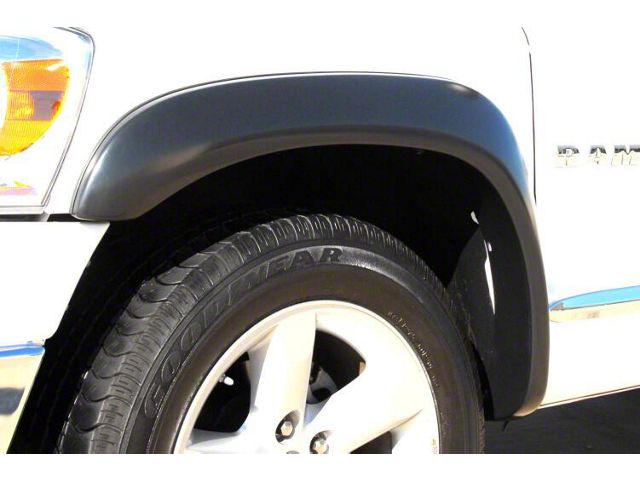Elite Series Extra Wide Style Fender Flares; Front; Smooth Black (03-09 RAM 2500)