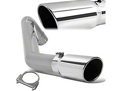 Filter-Back Single Exhaust System with Polished Tip; Side Exit (13-18 6.7L RAM 2500)
