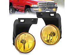 Fog Lights; Amber (94-02 RAM 2500 w/o Sport & Tow Package)