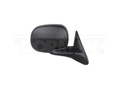Folding Powered Heated Side Mirror; Passenger Side; Black (98-02 RAM 2500)