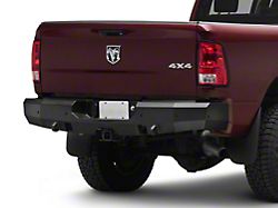 Fortis Rear Bumper; Textured Black (10-25 RAM 2500)