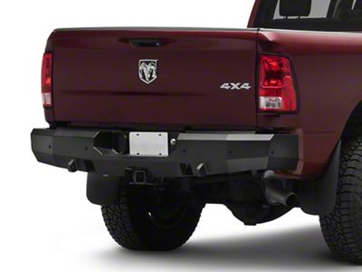 Fortis Rear Bumper; Textured Black (10-24 RAM 2500)