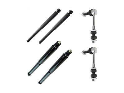 Front and Rear Shocks with Front Sway Bar Links (06-09 4WD RAM 2500)