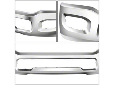 Front Bumper with Fog Light Openings; Chrome (19-25 RAM 2500)