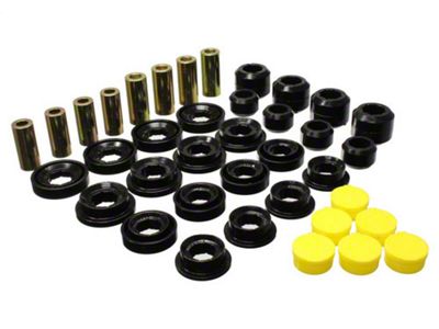 Front Control Arm Bushings; Black (03-09 4WD RAM 2500)