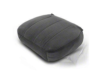 Front Driver Side Seat Cover; Dark Grey (03-05 RAM 2500 SLT)