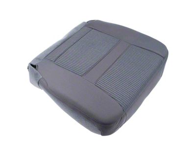 Front Driver Side Seat Cover; Grey (2006 RAM 2500 Quad Cab w/ 40/20/40 Split Bench Seat)