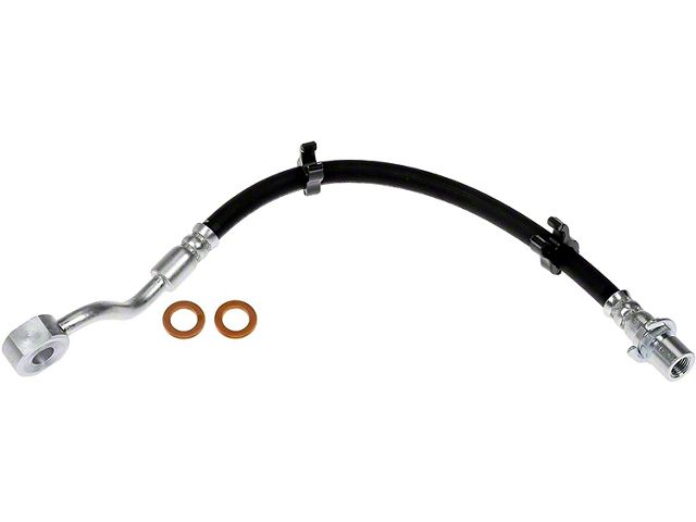 Front Outer Brake Hydraulic Hose; Driver Side (14-17 4WD RAM 2500)