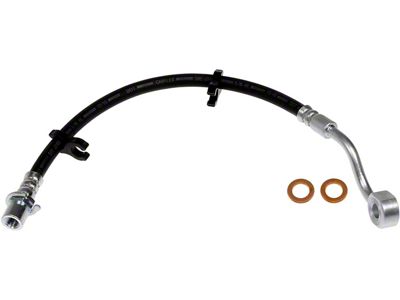Front Outer Brake Hydraulic Hose; Passenger Side (14-17 2WD RAM 2500)