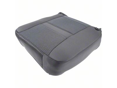 Front Seat Bottom Cover; Driver Side; Gray Cloth (07-09 RAM 2500)