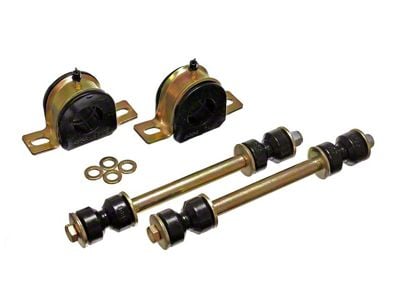 Front Sway Bar Bushings with Endlinks; 32mm; Polyurethane; Black (94-02 RAM 2500)