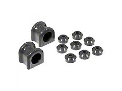 Front Sway Bar and End Link Bushing Kit; 34mm Bar; Black (03-05 RAM 2500)