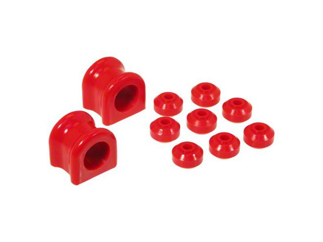 Front Sway Bar and End Link Bushing Kit; 34mm Bar; Red (03-05 RAM 2500)