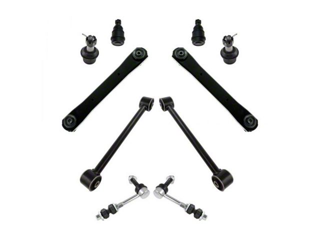 Front Upper and Lower Control Arms with Ball Joints and Front Sway Bar Links (06-09 4WD RAM 2500)