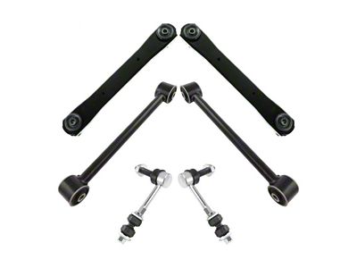 Front Upper and Lower Control Arms with Sway Bar Links (06-09 4WD RAM 2500)