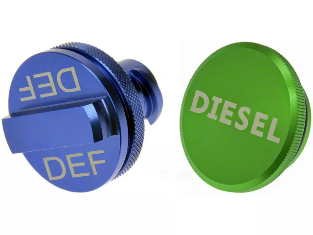 Capless Diesel Fuel Cap and DEF Cap (13-24 6.7L RAM 2500)