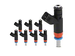 Fuel Injector Kit; Set of 8; Black (09-17 5.7L RAM 2500)