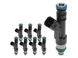 Fuel Injectors; Set of 8; Black (22-24 6.4L RAM 2500)