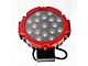 Gladiator Roll Bar with 7-Inch Red Round LED Lights; Black (03-24 RAM 2500 w/o RAM Box)