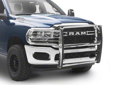 Grille Guard; Stainless Steel (19-24 RAM 2500)