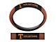 Grip Steering Wheel Cover with University of Tennessee Logo; Tan and Black (Universal; Some Adaptation May Be Required)