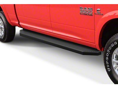 H-Style Running Boards; Black (10-24 RAM 2500 Mega Cab)