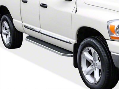 H-Style Running Boards; Polished (03-09 RAM 2500 Quad Cab)