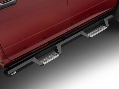 Westin HDX Stainless Drop Nerf Side Step Bars; Textured Black (10-24 RAM 2500 Crew Cab)